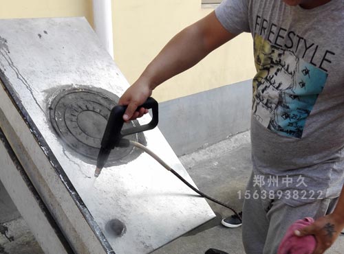 江蘇南京客戶考察電加熱蒸汽清洗機